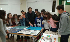 Exposició de monedes d'euros