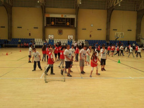 Exhibició de futbol sala