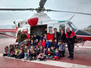 Visita al parc de Bombers